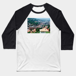 Sarajevo Skyline Baseball T-Shirt